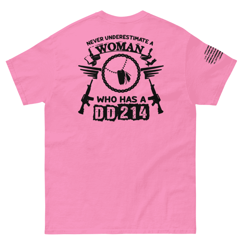 A Woman and Her DD-214 T-Shirt