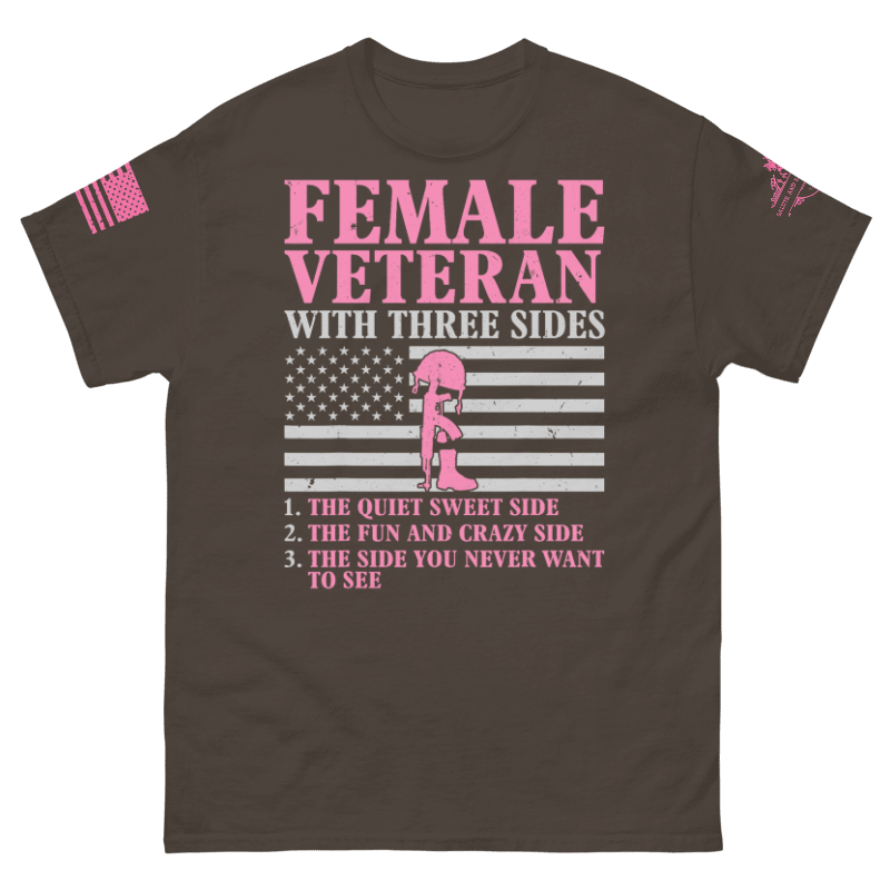 I'm A Female and A Veteran T-Shirt