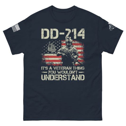 DD-214 It's A Veteran Thing T-Shirt