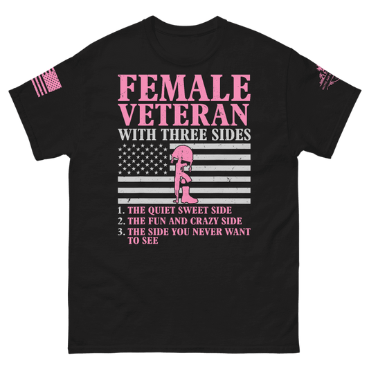I'm A Female and A Veteran T-Shirt